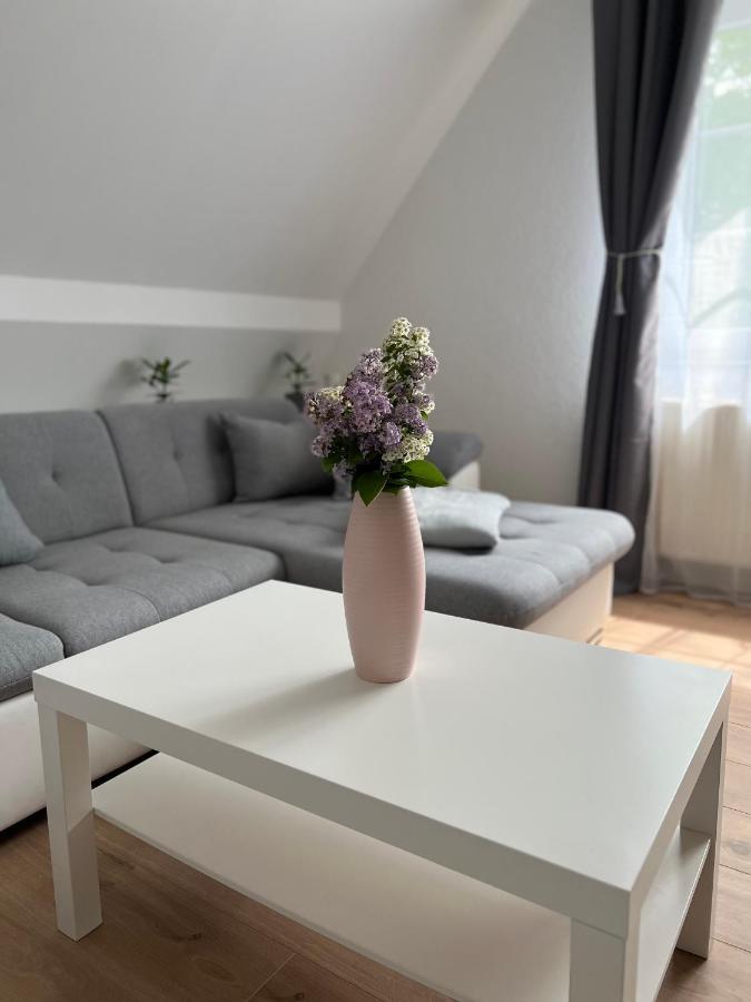 Ferienwohnung Zum Scheibe-See 호이에르스베르다 외부 사진