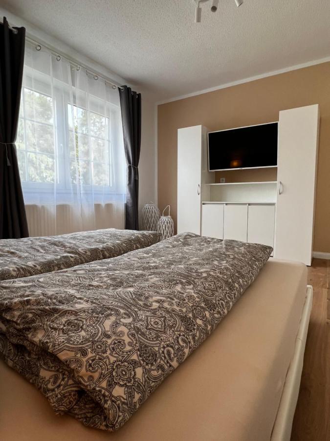 Ferienwohnung Zum Scheibe-See 호이에르스베르다 외부 사진